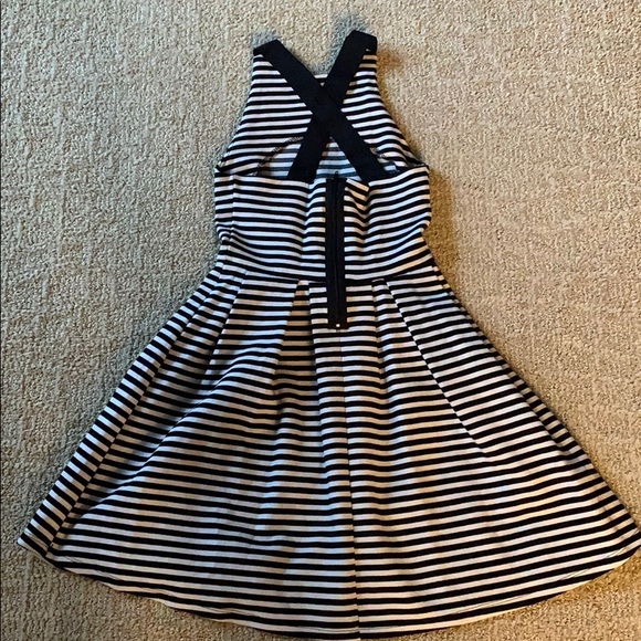 black and white stripe dress - Picture 2 of 2